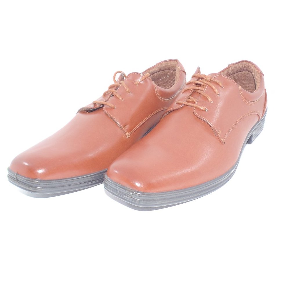 Deer Stags ED Dark Maple Dress Shoes Size 9.5